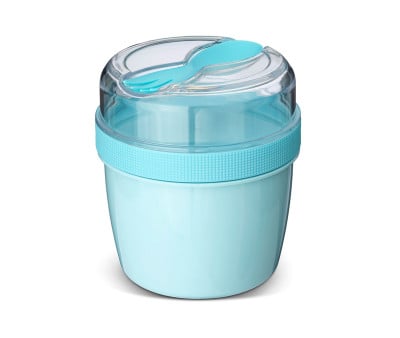 Lancheira Sn'ice Cup com disco de Refrigeração Blue