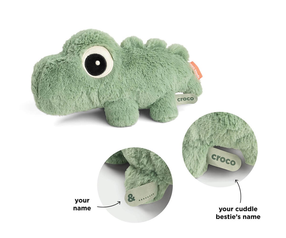 Peluche Cuddle Bestie Croco Verde