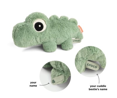 Peluche Cuddle Bestie Croco Verde