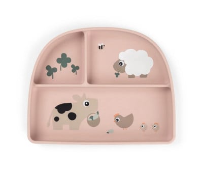 Plato Foodie Compartimentos Tiny Farm Powder