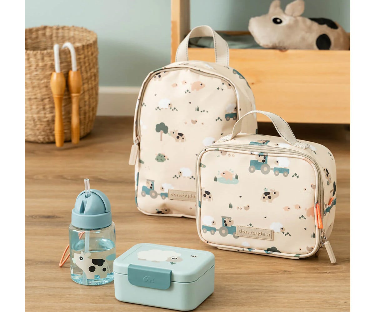 Zainetto Piccolo Tiny Farm Sand Personalizzabile