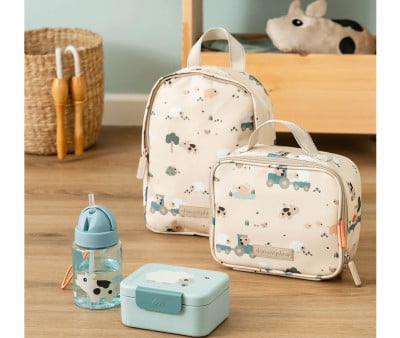 Zainetto Piccolo Tiny Farm Sand Personalizzabile