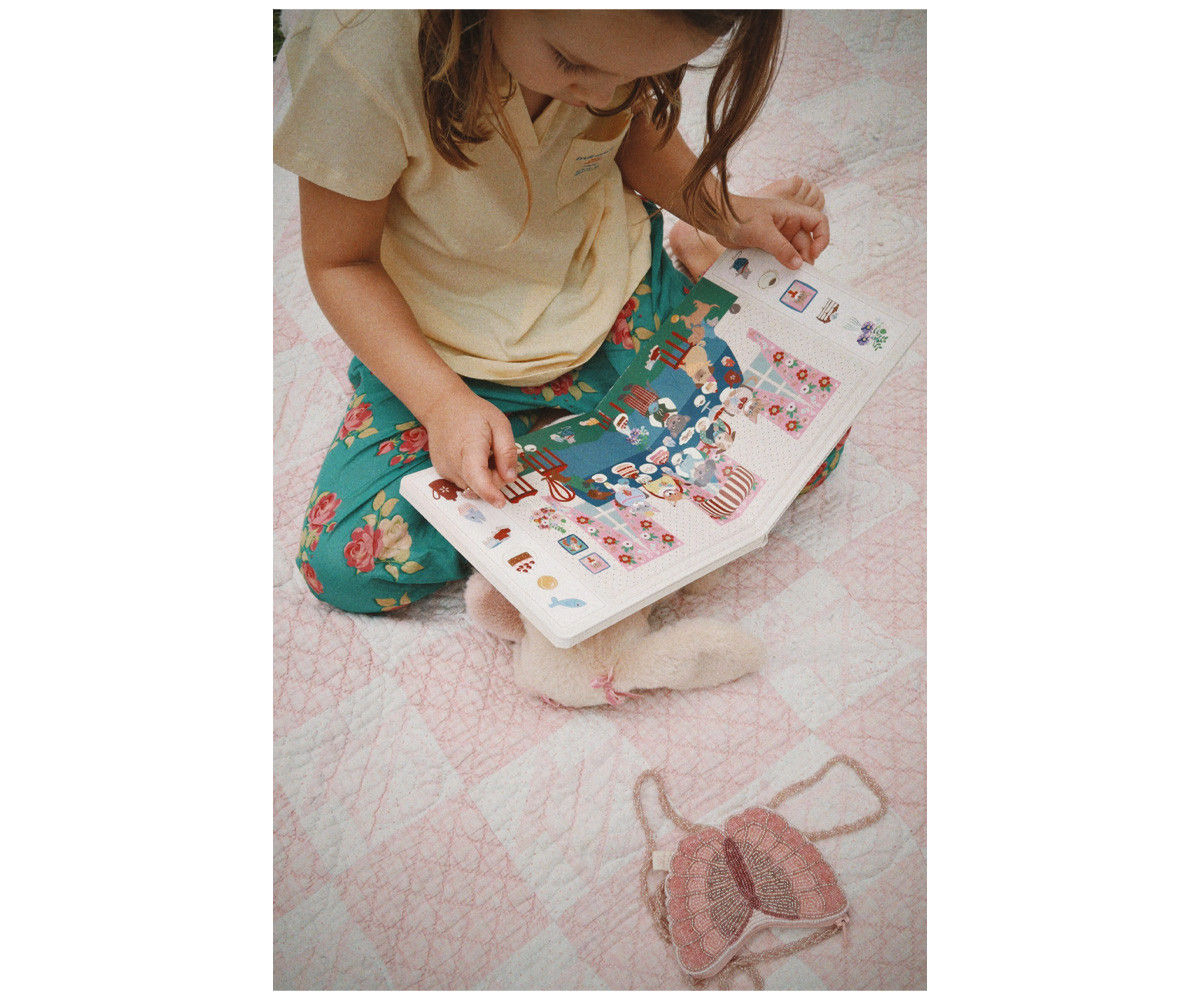 Bolsito Infantil Butterfly Beaded