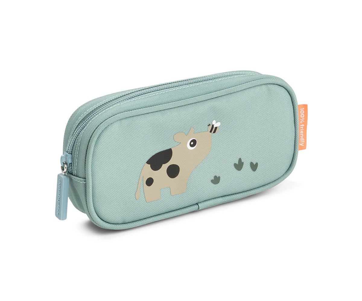 Estuche Escolar Tiny Farm Blue