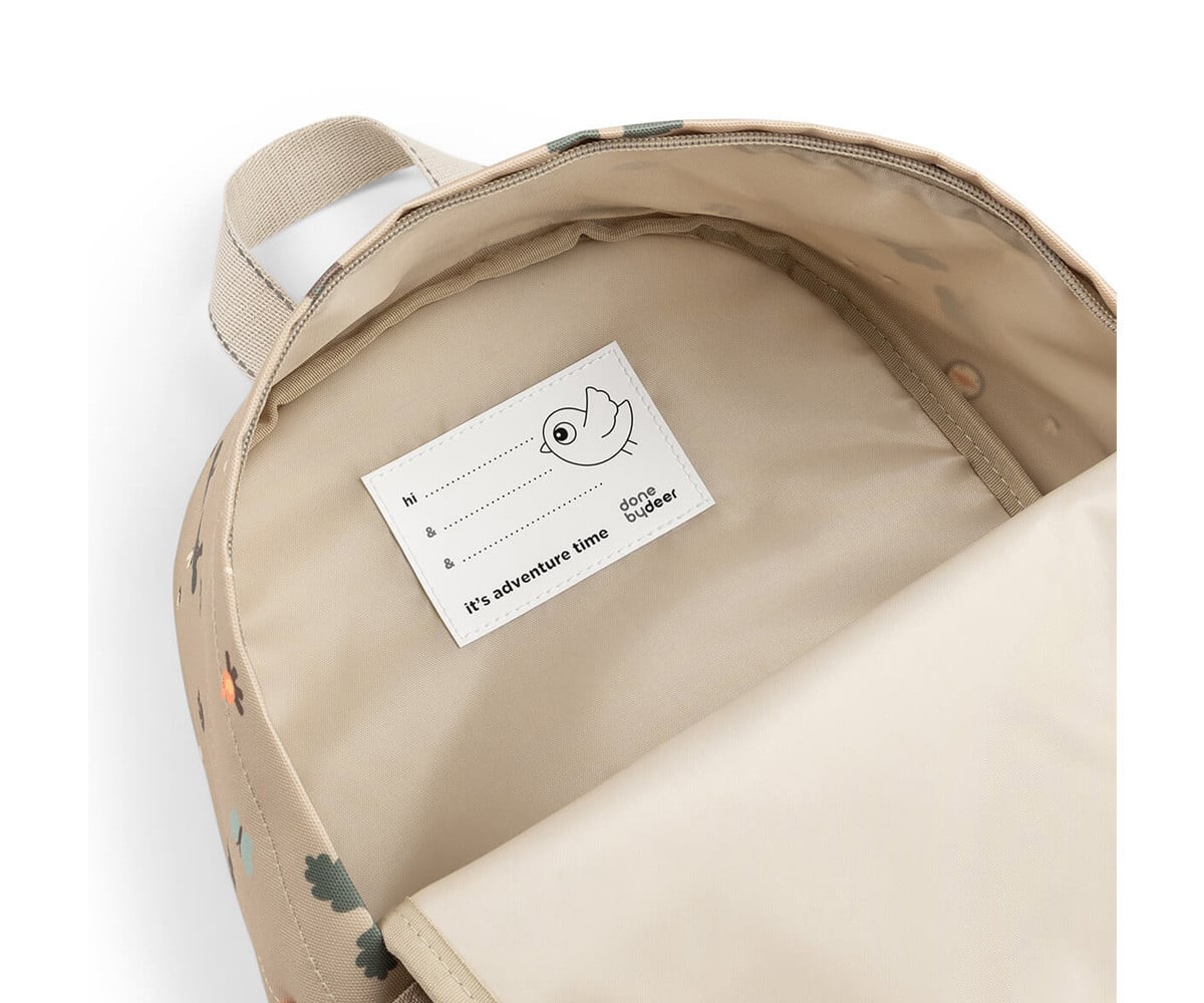 Mochila Tiny Trails Sand Personalizable