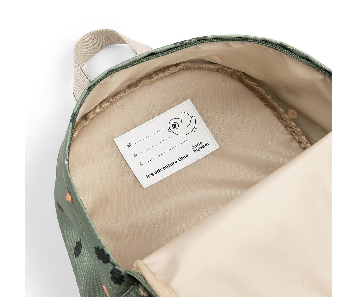 Zainetto Tiny Trails Green Personalizzabile