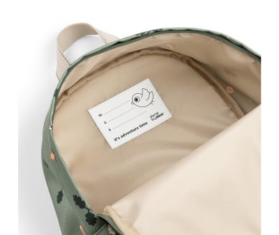 Zainetto Tiny Trails Green Personalizzabile