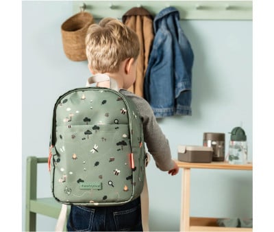 Zainetto Tiny Trails Green Personalizzabile