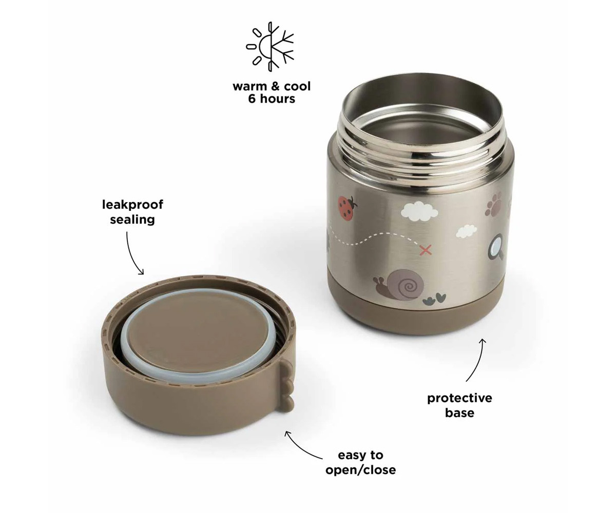 Thermos Pappa Tiny Trails Sand 300 ml