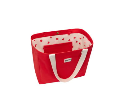 Bolsa Tote Claude Carmine Love