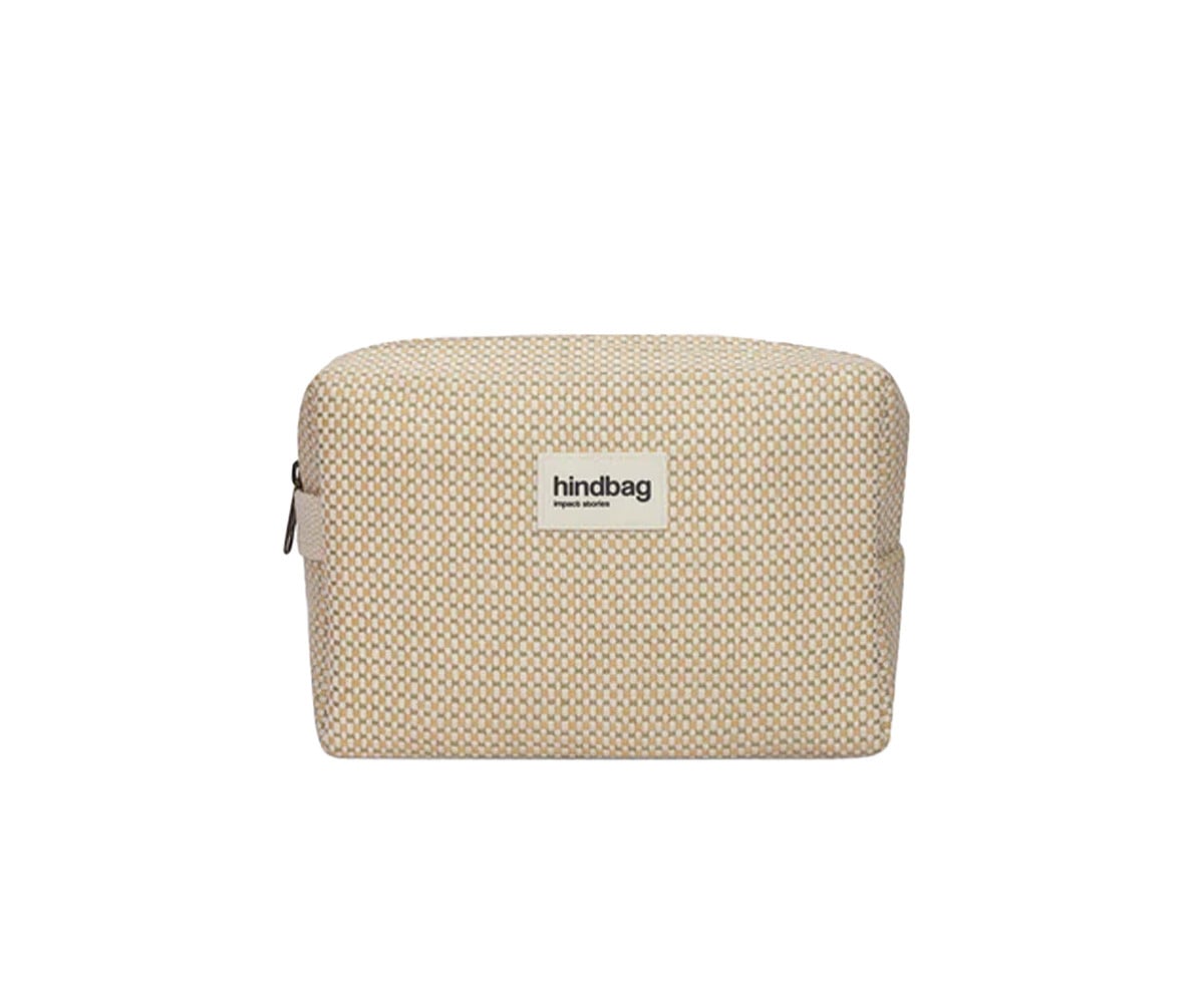 Borsa da Toilette Leon Nude Woven