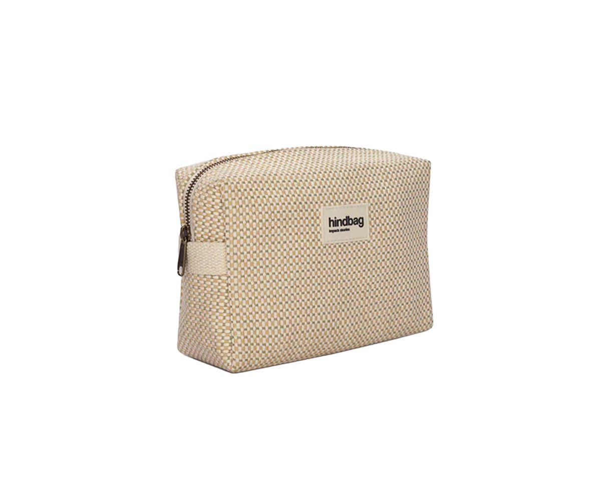 Borsa da Toilette Leon Nude Woven