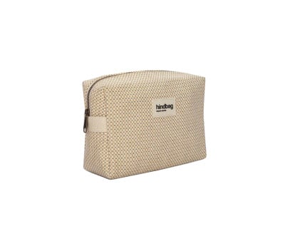 Borsa da Toilette Leon Nude Woven