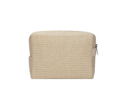 Borsa da Toilette Leon Nude Woven