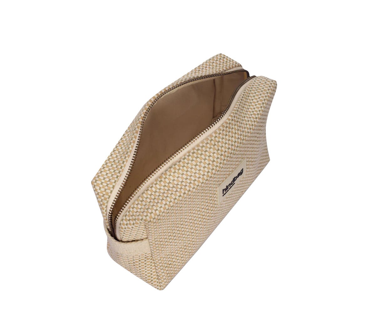 Borsa da Toilette Leon Nude Woven