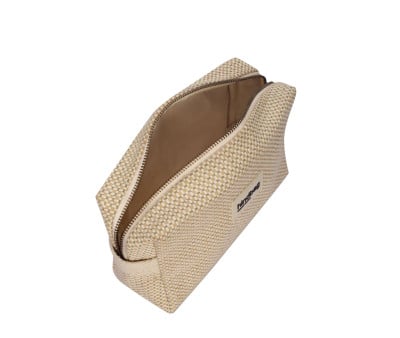 Borsa da Toilette Leon Nude Woven