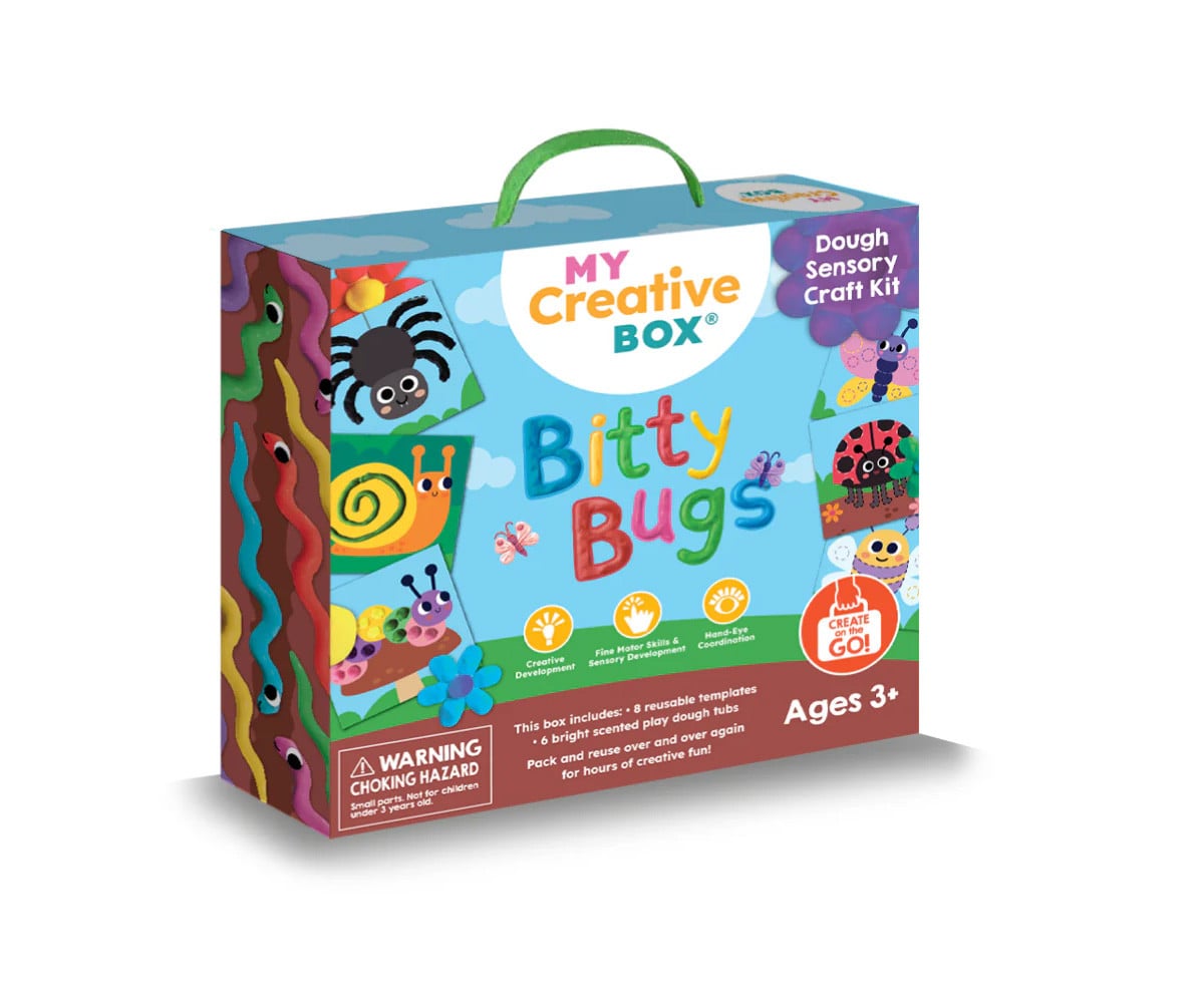 Kit Sensorial de Plastilina Bitty Bugs