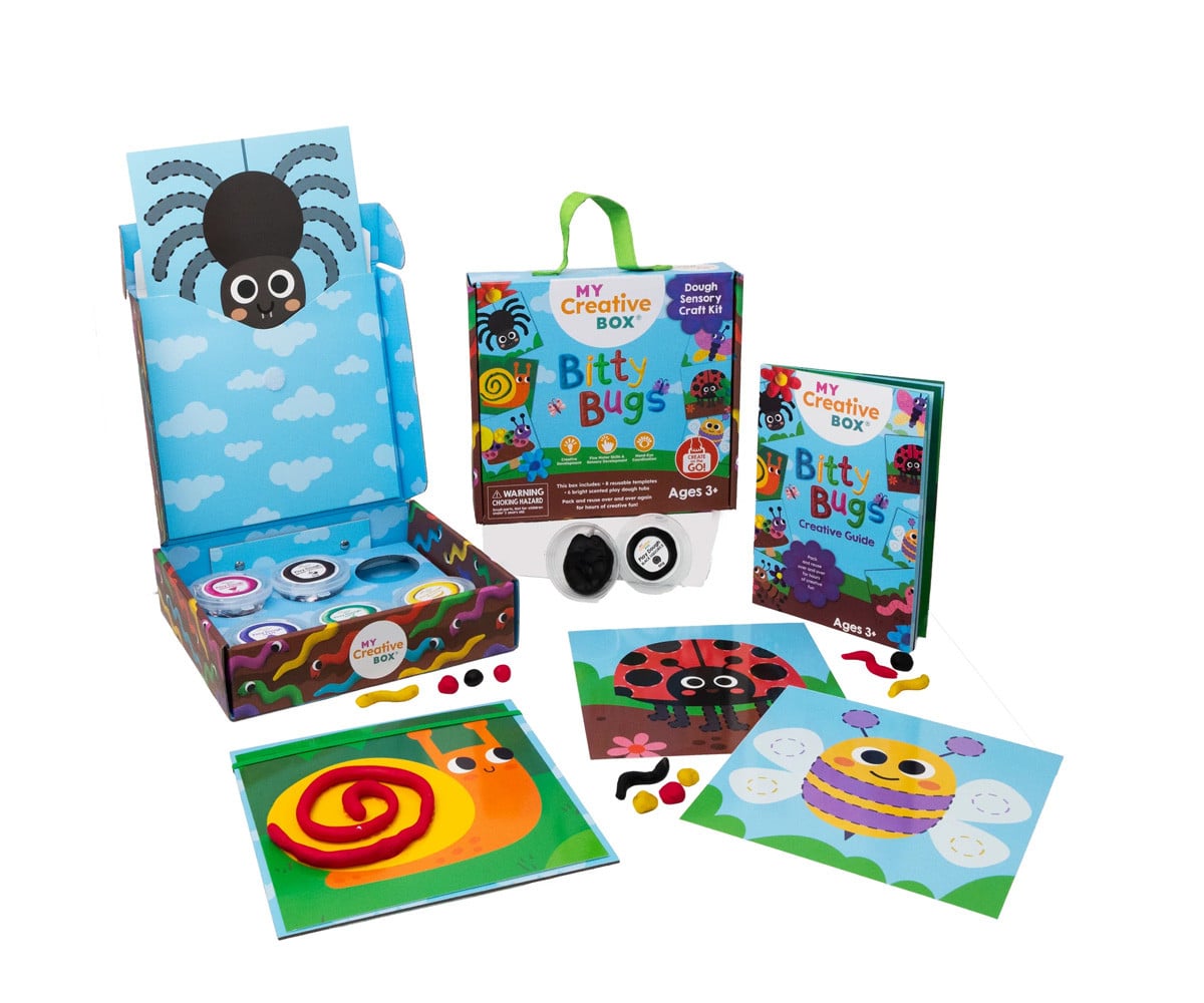 Kit Sensorial de Plastilina Bitty Bugs
