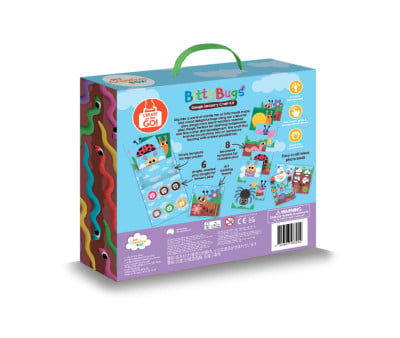 Kit Sensorial de Plastilina Bitty Bugs