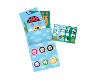 Kit Sensorial de Plastilina Bitty Bugs