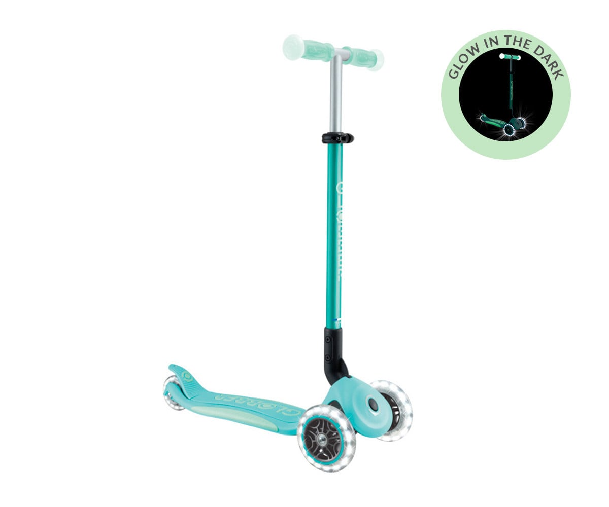 Patinete Plegable Elite Glow Lights Mint
