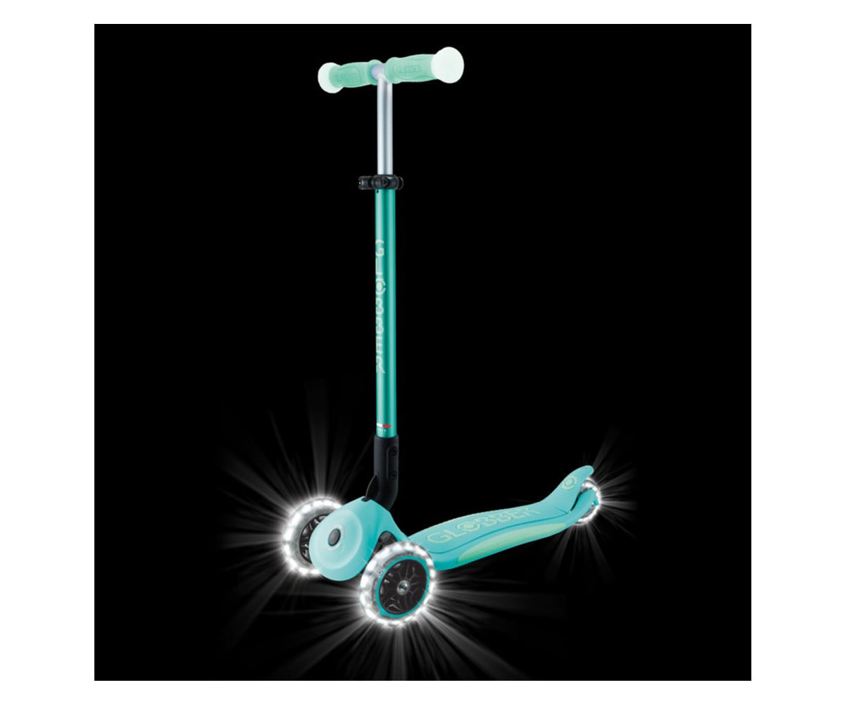 Patinete Plegable Elite Glow Lights Mint