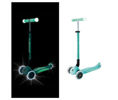 Patinete Plegable Elite Glow Lights Mint