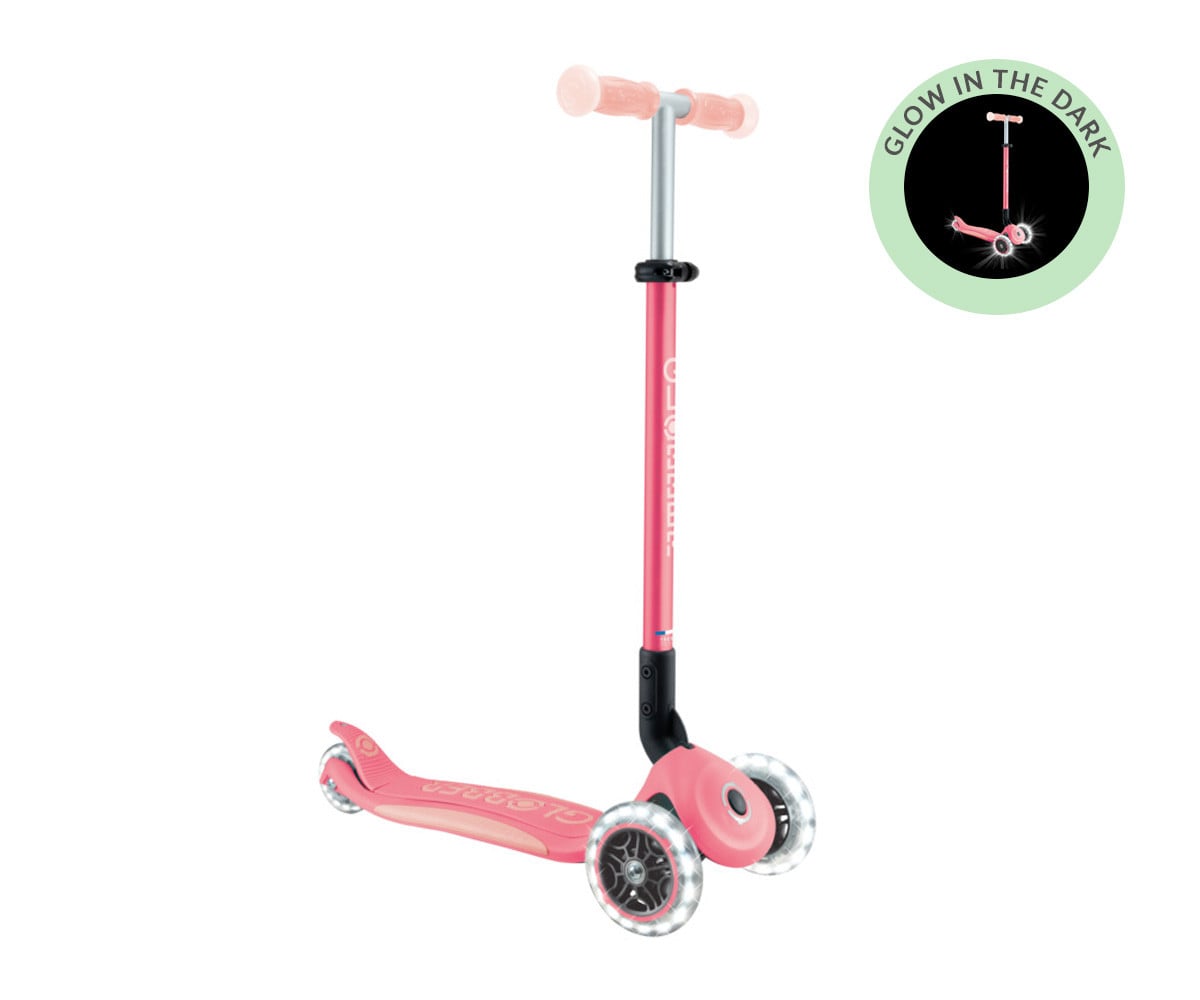 Patinete Plegable Elite Glow Lights Coral