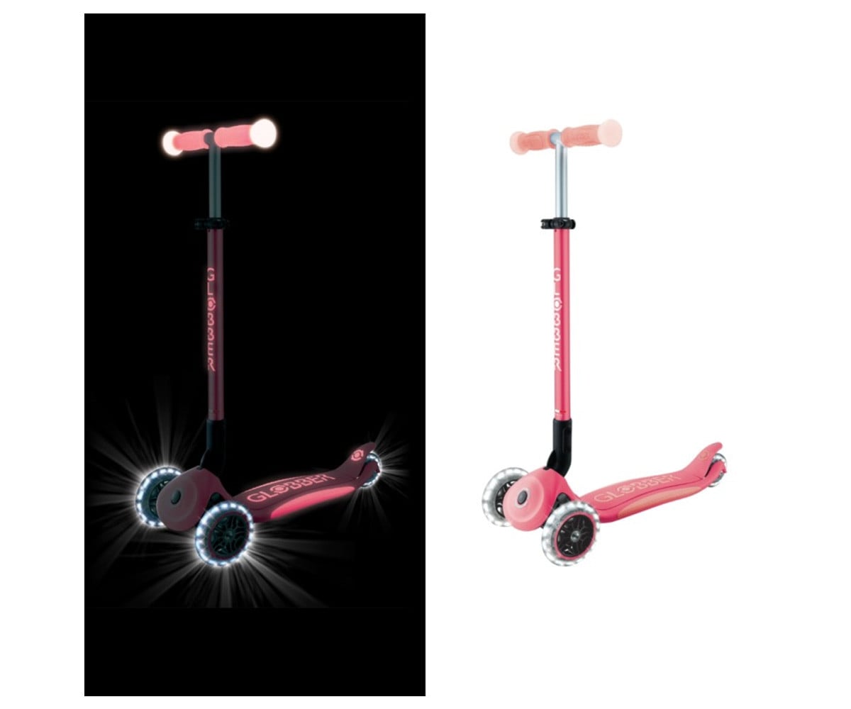 Patinete Plegable Elite Glow Lights Coral