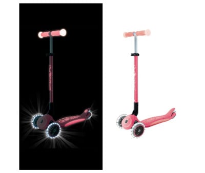 Patinete Plegable Elite Glow Lights Coral