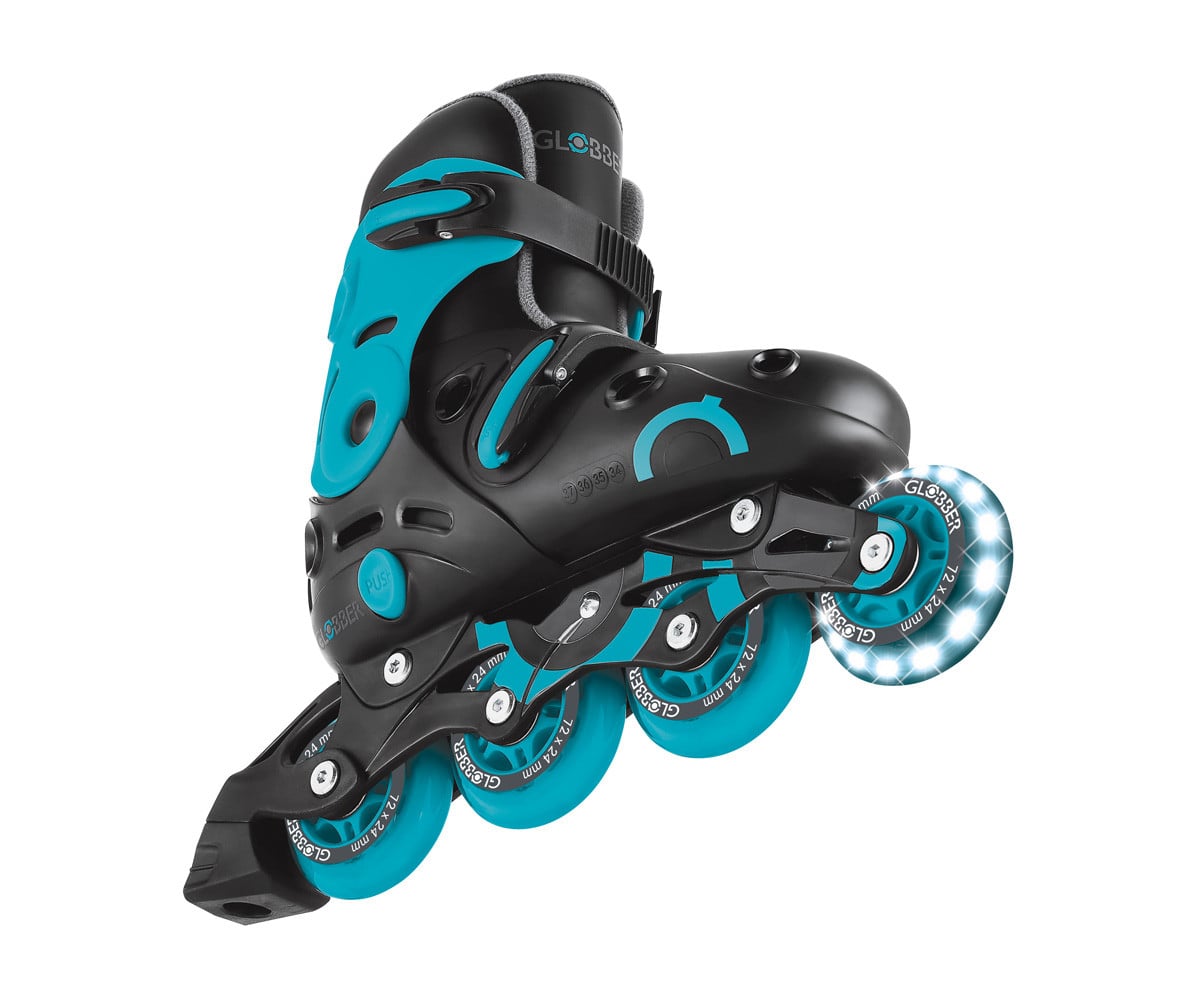 Pattini in Linea Go Lights Aqua T.34-37