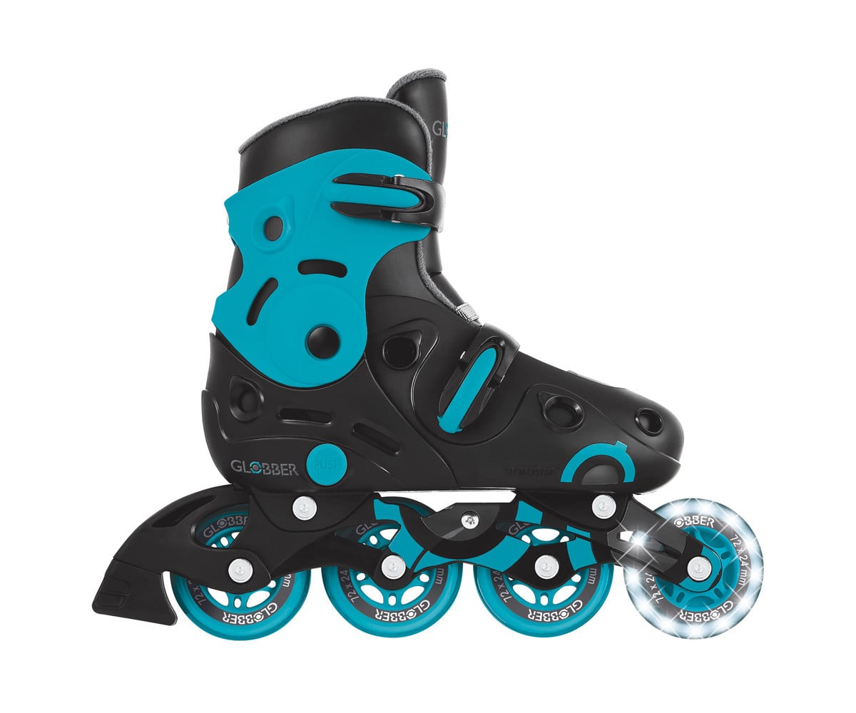 Pattini in Linea Go Lights Aqua T.34-37