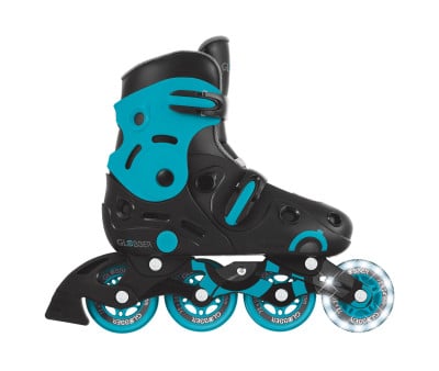 Pattini in Linea Go Lights Aqua T.34-37