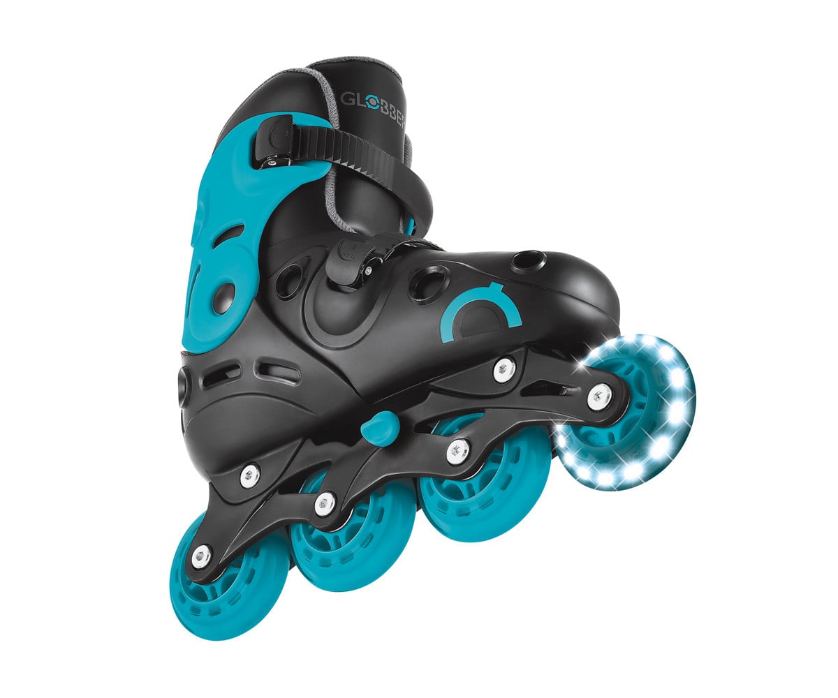 Pattini in Linea Go Lights Aqua T.34-37