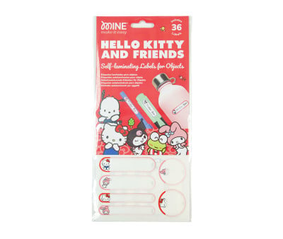 Etichette Adesive Laminate per Oggetti Mine Hello Kitty And Friends