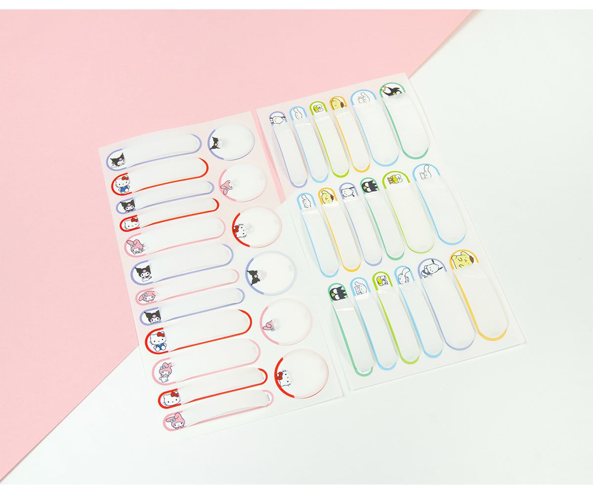 Etichette Adesive Laminate per Oggetti Mine Hello Kitty And Friends