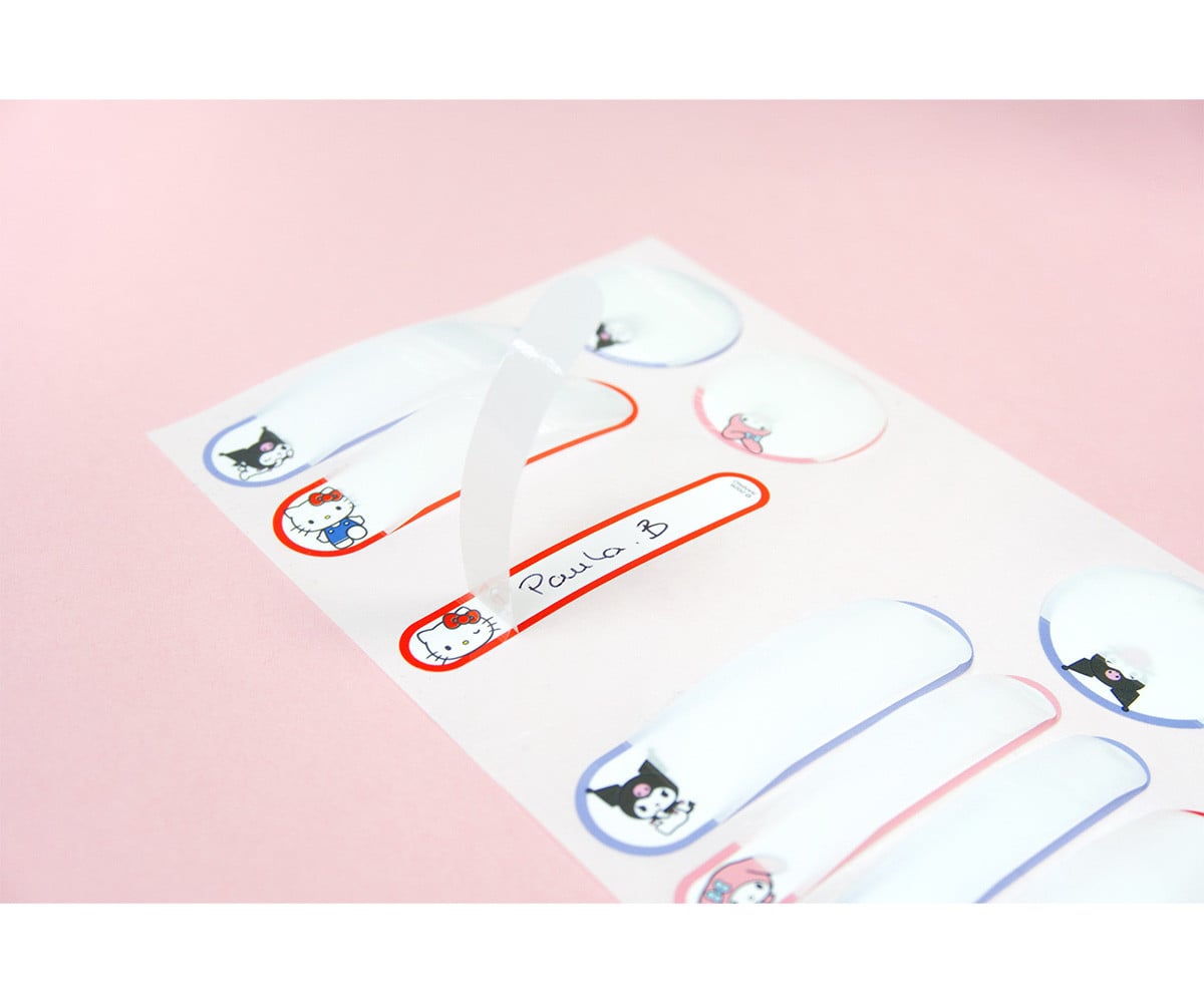 Etichette Adesive Laminate per Oggetti Mine Hello Kitty And Friends