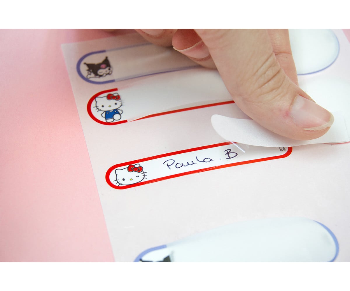 Etichette Adesive Laminate per Oggetti Mine Hello Kitty And Friends