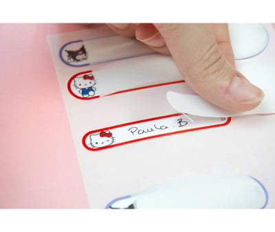 Etichette Adesive Laminate per Oggetti Mine Hello Kitty And Friends