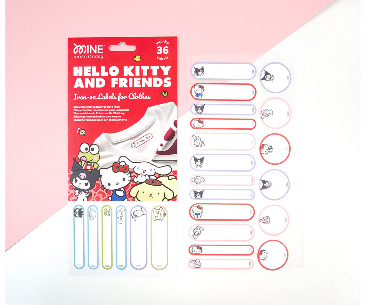 Etichette Termoadesive per Vestiti Hello Kitty And Friends