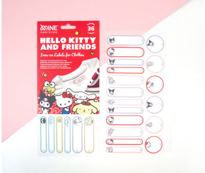 Etichette Termoadesive per Vestiti Hello Kitty And Friends