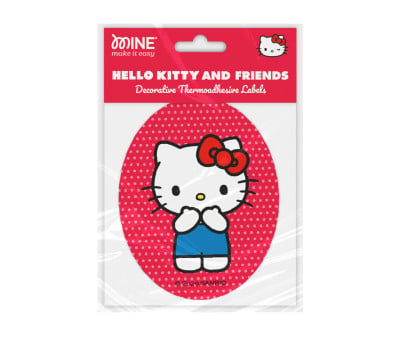 Parche Infantil para Planchar Hello kitty and Friends Dots