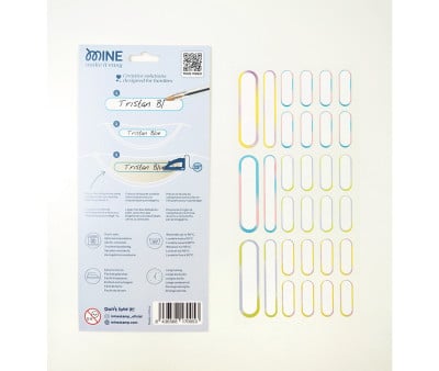 60 Iron-on Labels for Clothes MINE