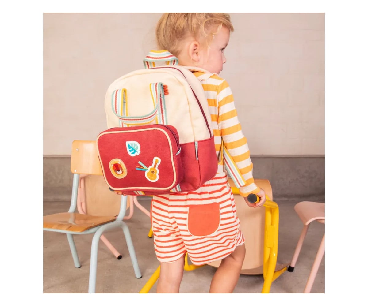 Zaino per Bambini Mix & Match Beige Ambra