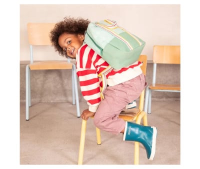 Mochila Infantil Verde Manzana