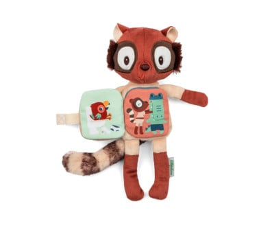 Peluche Fosforescente con LIbro Elvis Lemure