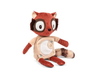 Peluche Fosforescente con LIbro Elvis Lemure
