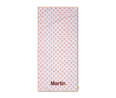 Asciugamano Microfibra Floral Love Personalizzabile