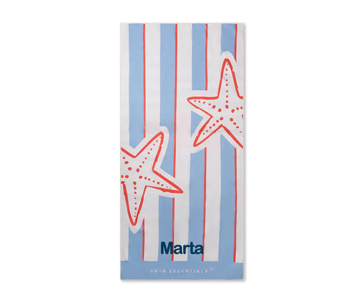 Large Microfiber Towel Catch of the Day Customizable
