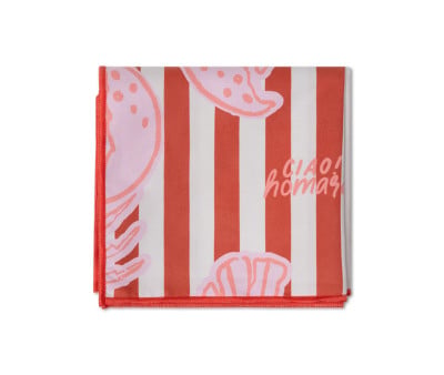 Microfiber Towel Large Customizable Lobster